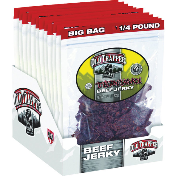 Old Trapper 4 Oz. Teriyaki Beef Jerky