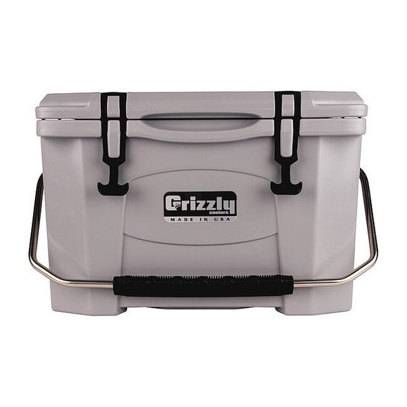 Grizzly Coolers Marine Chest Cooler,20.0 qt. Capacity 4400632