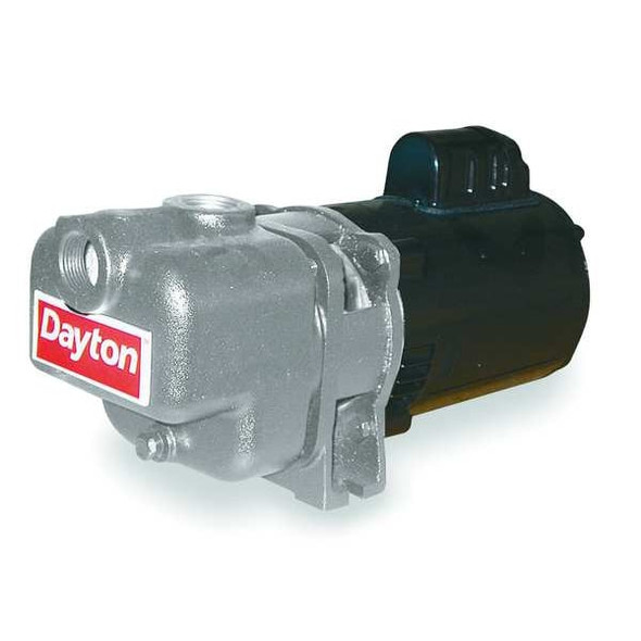 Dayton Centrifugal Pump, 1/2 hp, 115/230V AC, 1 Phase, 78 ft Max Head 4UA68