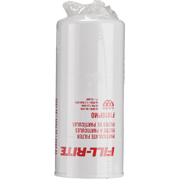 Fill-Rite 25 GPM 10 Micron Particulate Spin-On Filter F1810PM0 593869