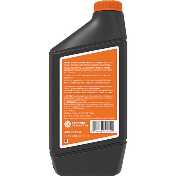 Ariens 32 Oz. 5W30 Winter Blend Engine Oil
