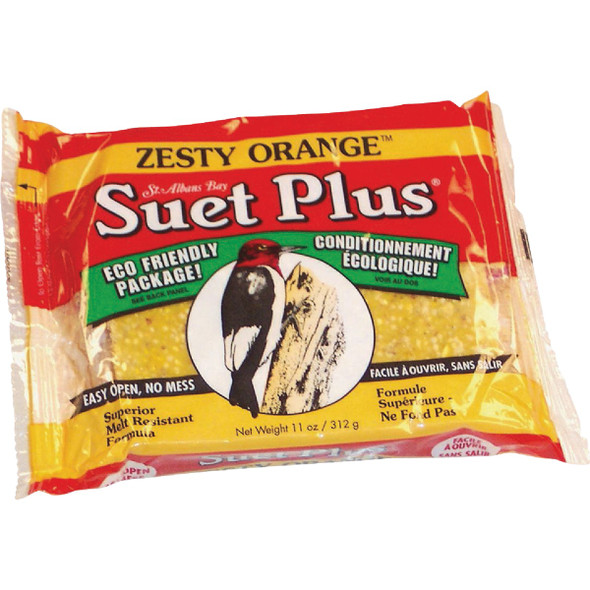 Suet Plus 11 Oz. Zesty Orange Suet 207