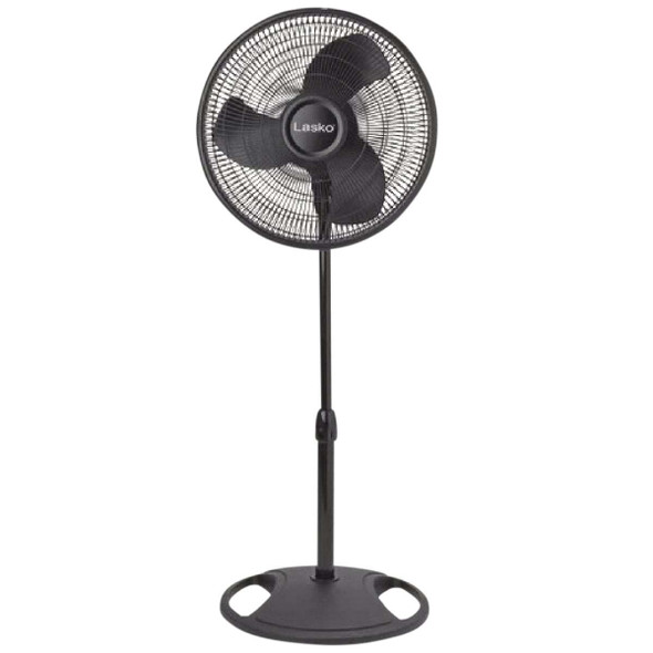 Lasko 16 In. Black Pedestal Fan 2521