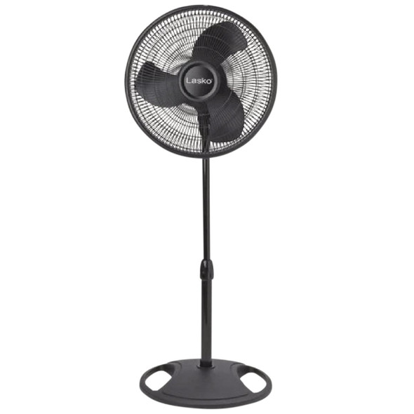 Lasko 16 In. Black Pedestal Fan 2521