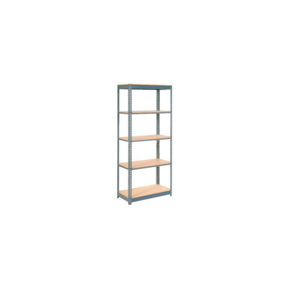 Global Industrial 5 Shelf Standard Duty Boltless Shelving Starter 48""Wx12""Dx84