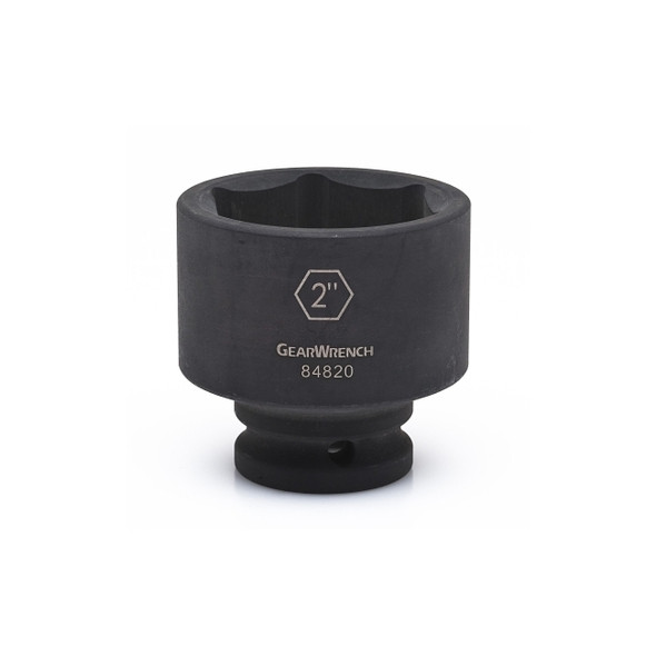 Impact Socket, 3/4 in Drive Size, 2-1/4 in Opening Size, 6-point, Standard Length