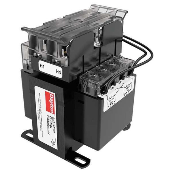 Dayton Control Transformer, 150 VA, 120V AC, 208-240-480V AC 31EJ50