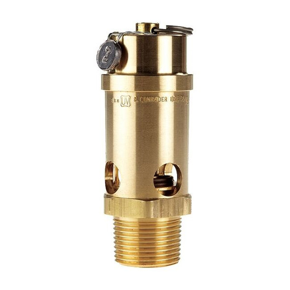 Conrader Safety Valve,Brass Ball SRV765-1-CE-125