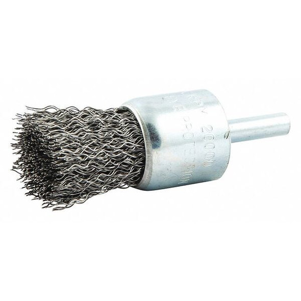 Manufacturer Varies Crimped Wire End Brush,Shank Size 1/4" 66252839094