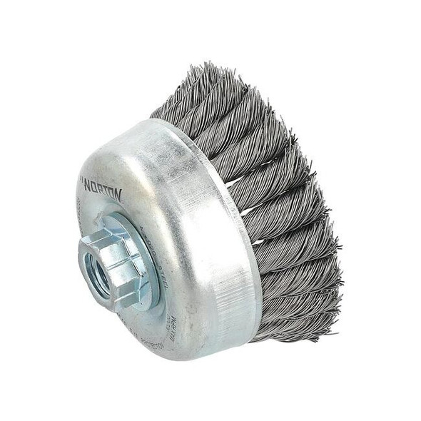 Manufacturer Varies Cup Brush,4"Dia.,Carbon Steel Bristle 66254443256