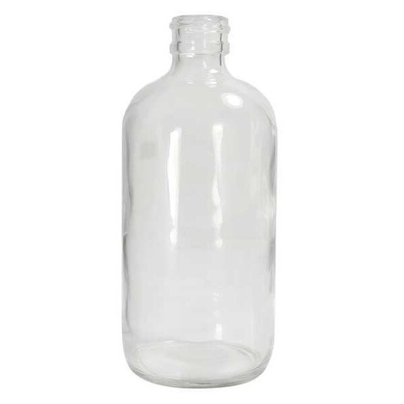Qorpak Bottle,112 mm H,Clear,48 mm Dia,PK128 GLA-00810 Qorpak Bottle,112 mm H,Clear,48 mm Dia,PK128 GLA-00810