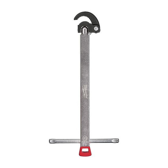Milwaukee Tool Basin Wrench,1.25 in. Capacity 48-22-7001