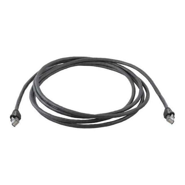 Hubbell Premise Wiring Patch Cord,Cat 6,Booted,Black,7.0 ft. HI607AA