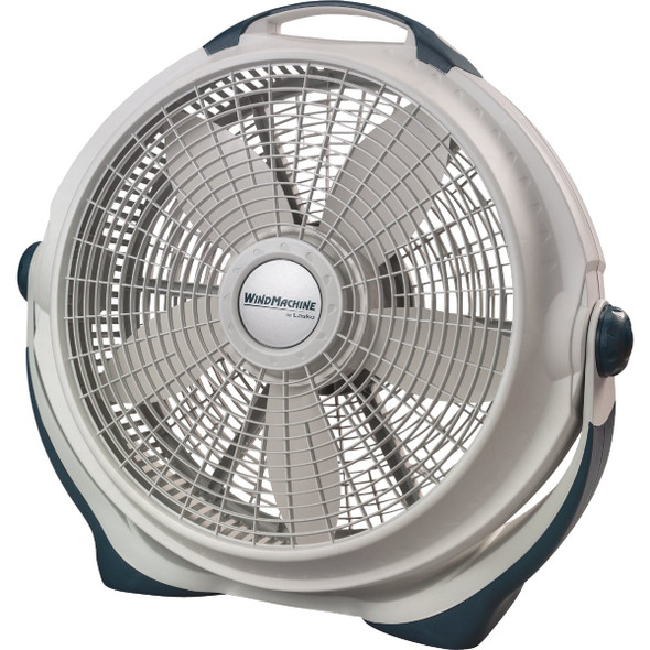 Lasko 20 In. Wind Machine 3-Speed Gray Air Circulator Fan 3300