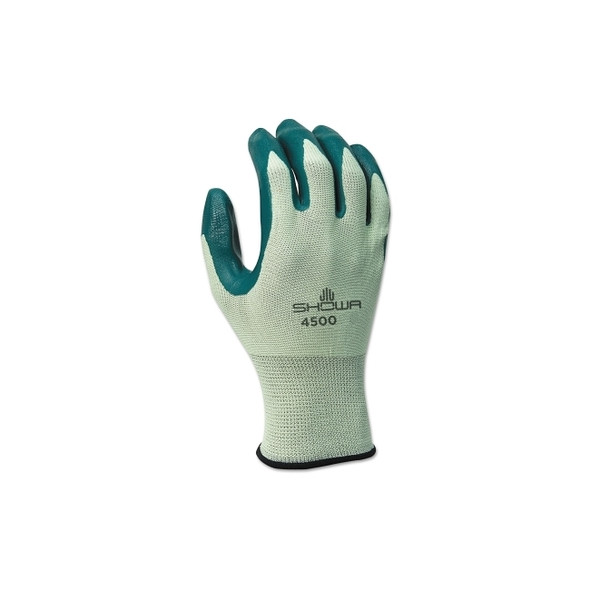 Nitri-Flex Lite Nitrile Coated Gloves, Medium, Green/Light Green