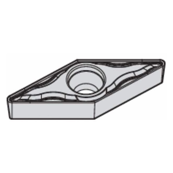 Widia Diamond Turning Insert, Diamond, 3, VBMT, 1, Carbide 4170013