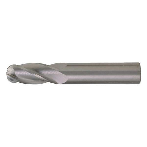 Cleveland Ball End Mill, 0.1562 in, Carbide C63526