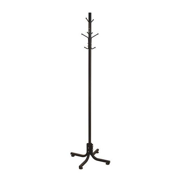Manufacturer Varies Coat Rack,Black,21 in. D,70 in. W 45NG63