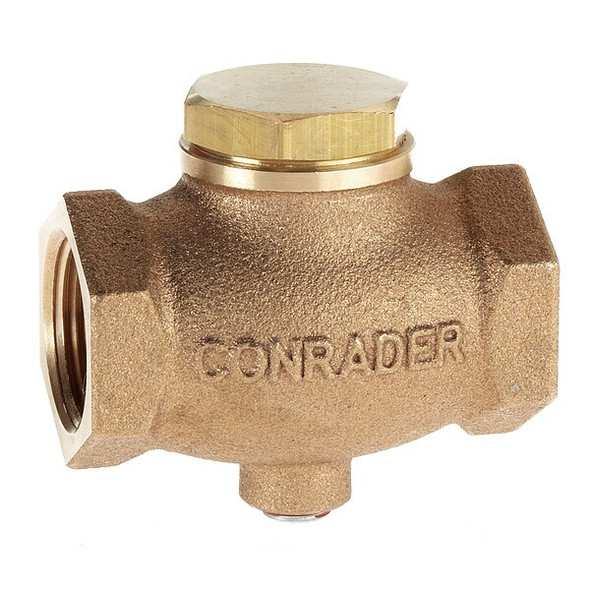 Conrader Check Valve,0 to 60 CFM,3/4" (F)NPT GV34 Conrader Check Valve,0 to 60 CFM,3/4" (F)NPT GV34