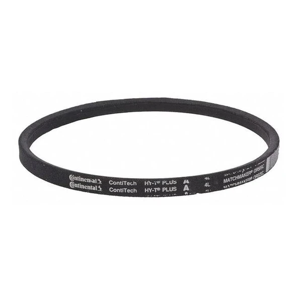 V-Belt, Conti V Standard, A47, A, Polybutadiene Rubber, 49 in, 1/2 in Top Width
