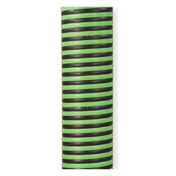 Continental 1-1/2" ID x 100 ft Rubber Discharge & Suction Hose BK/GN 20450177