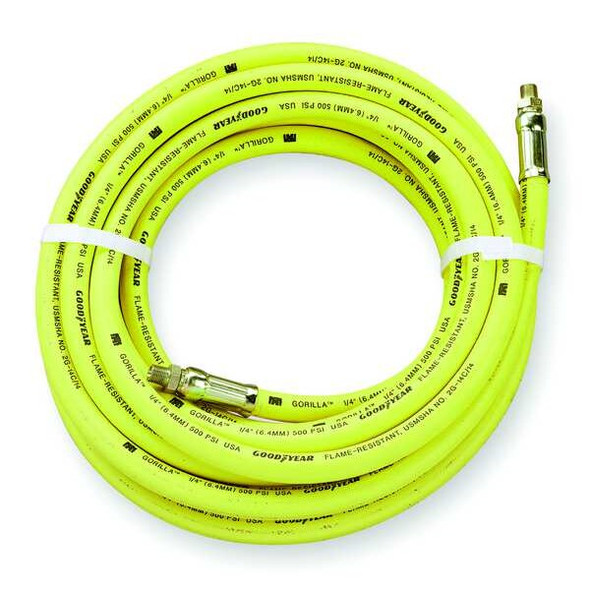 3/4" x 50 ft Rubber Coupled Multipurpose Air Hose 500 psi YL