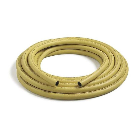 Continental 1" x 50 ft NBR Bulk Mine Spray Hose 1000 psi Yellow 20307783