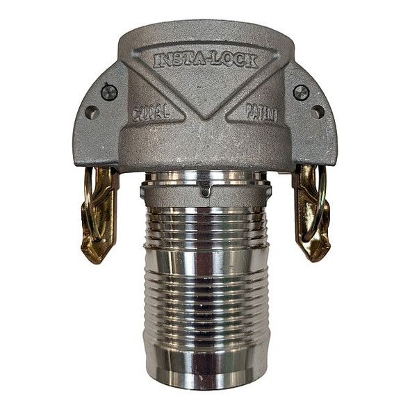 Insta-Lock Cam and Groove Coupling,1",Aluminum QCG-C100 Insta-Lock Cam and Groove Coupling,1",Aluminum QCG-C100