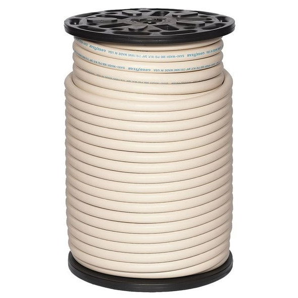 Continental 1/2" ID x 500 ft EPDM Bulk Washdown Hose WT 20070992