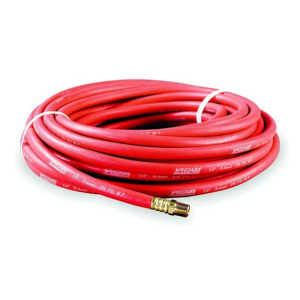3/8" x 50 ft Nitrile Coupled Multipurpose Air Hose 250 psi RD