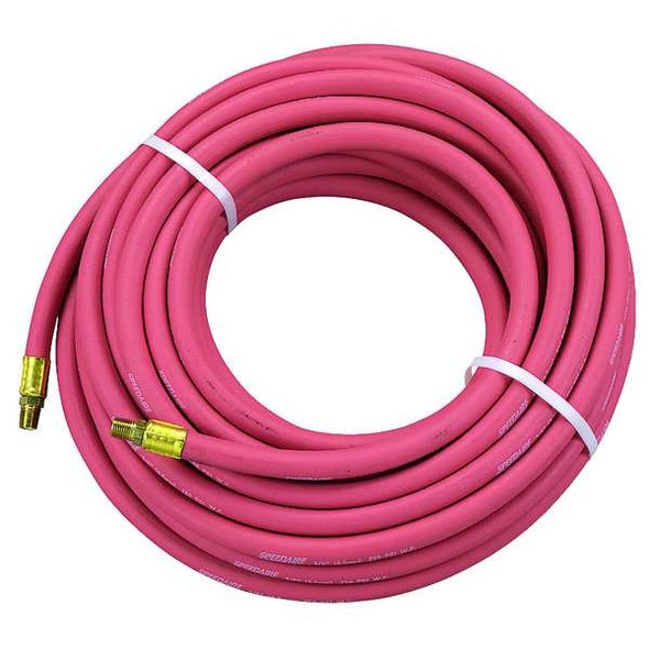3/8" x 50 ft Nitrile Coupled Multipurpose Air Hose 250 psi RD