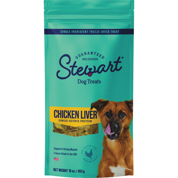 Stewart 14.8 Oz. Freeze-Dried Chicken Breast Dog Treat 401704