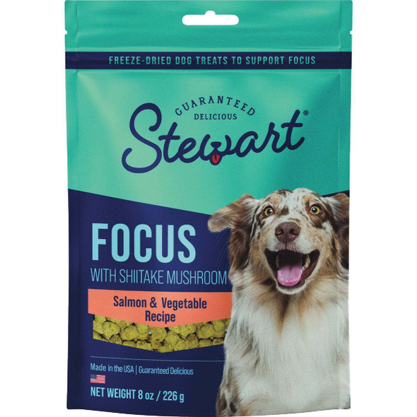 Stewart Focus 8 Oz. Freeze-Fried Salmon Dog Treat 405336