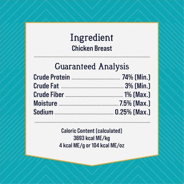 Stewart 3 Oz. Tub Freeze-Dried Chicken Breast Dog Treats 401705 736231