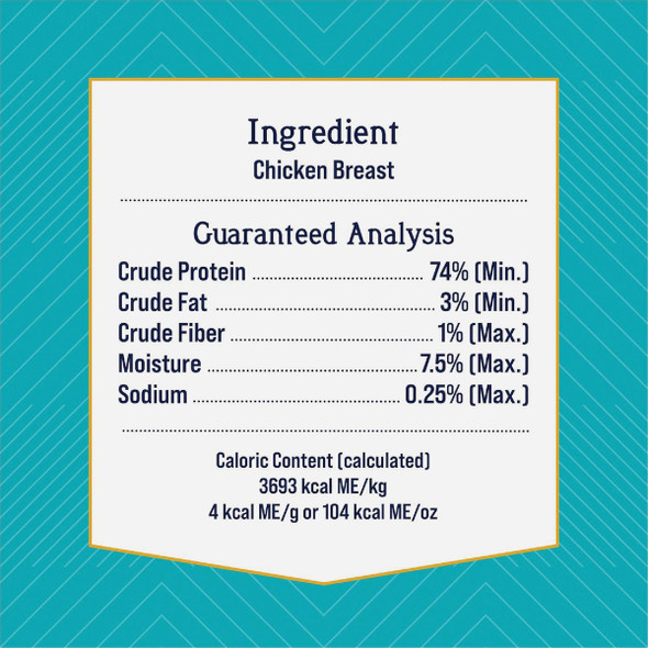 Stewart 3 Oz. Tub Freeze-Dried Chicken Breast Dog Treats