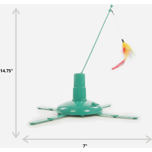 SmartyKat Loco Motion Electronic Motion Wand Cat Toy