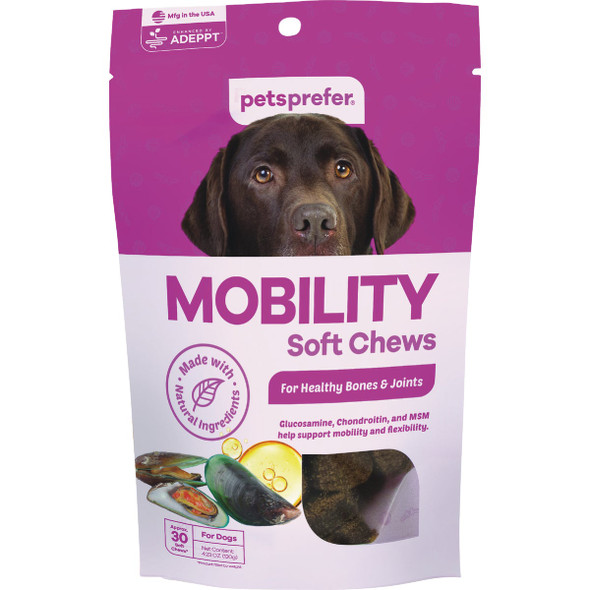 Pets Prefer Mobility Soft Dog Chews (30-Count) 99-145