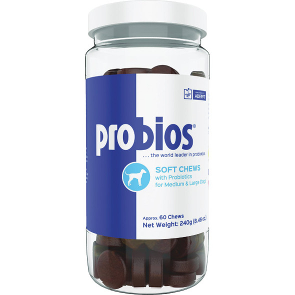 Probios Medium & Large Dog Probiotic Soft Chew (60-Count) CHR-985