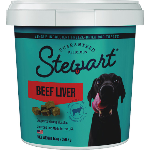 Stewart 14 Oz. Freeze-Dried Beef Liver Dog Treats 400627