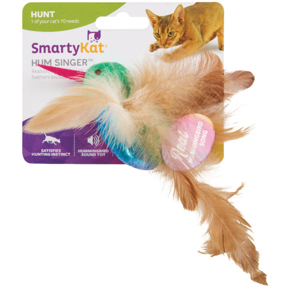 SmartyKat Hum Singer Electronic Sound Cat Toy 09645-99997-024