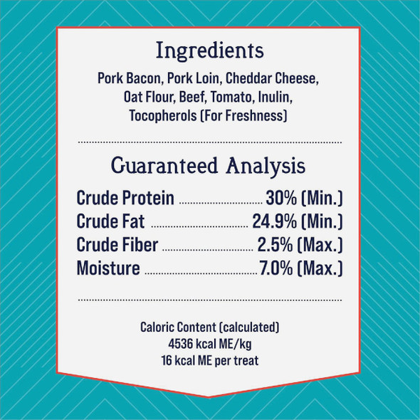 Stewart PuffPops 2.8 Oz. Bacon Cheeseburger Freeze-Dried Dog Treats