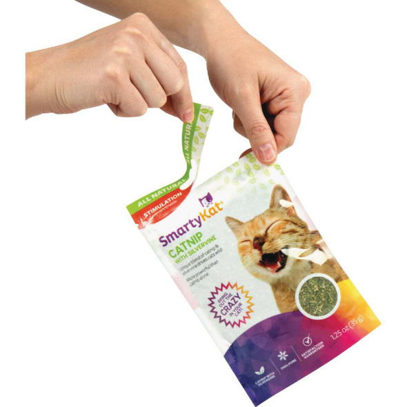 SmartyKat 1.25 Oz. Catnip with Silvervine 09230-99997-024