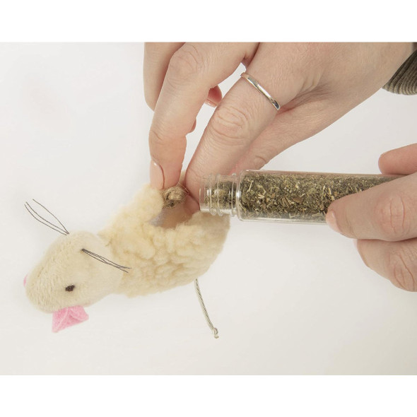 SmartyKat Madcap Mania Refillable Plush Catnip Cat Toy