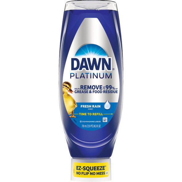Dawn Platinum 24 Oz. Fresh Rain EZ-Squeeze Dishwashing Soap 3077222229