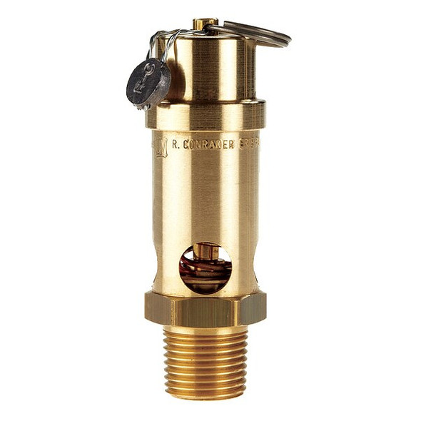 Conrader Safety Valve,Brass Ball SRV530-1/2-CE-200