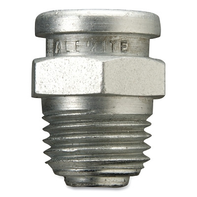 Button Head Fittings, Straight, 53/64 in, Male/Male, 1/4 in (NPTF) Pack of 50