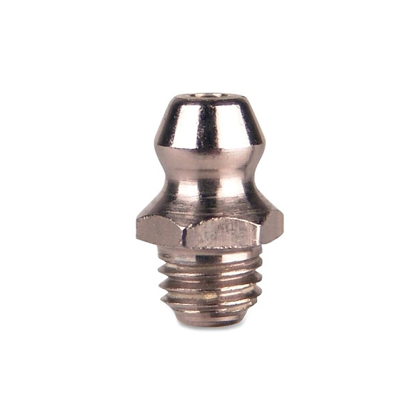 Non-Corrosive Fittings, Straight, 17/32 in L, Male/Male, 1/4 in (SAE) Pack of 50