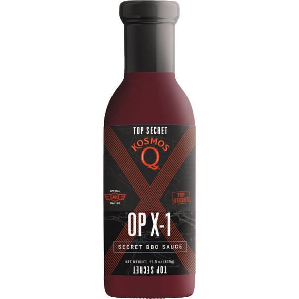 Kosmos Q OP X-1 15.5 Oz. Secret BBQ Sauce KOS-OPX1-Single