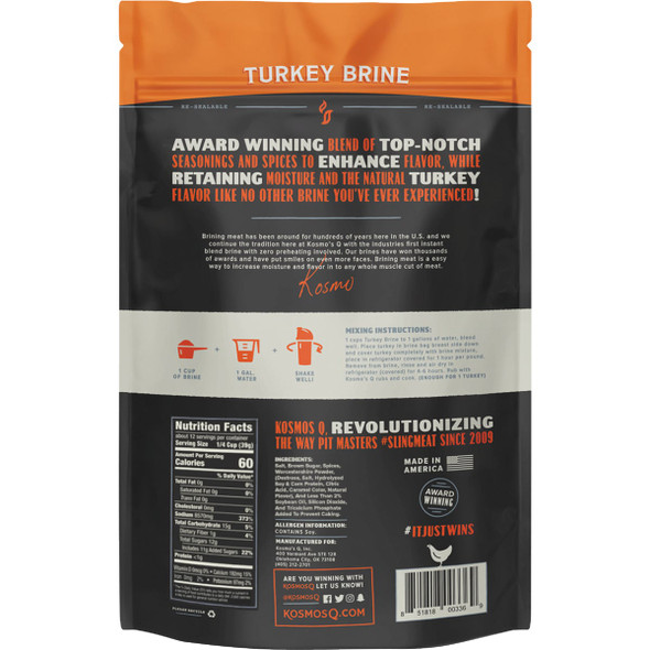 Kosmos Q 16 Oz. Turkey Brine Turkey-SOAK 821106