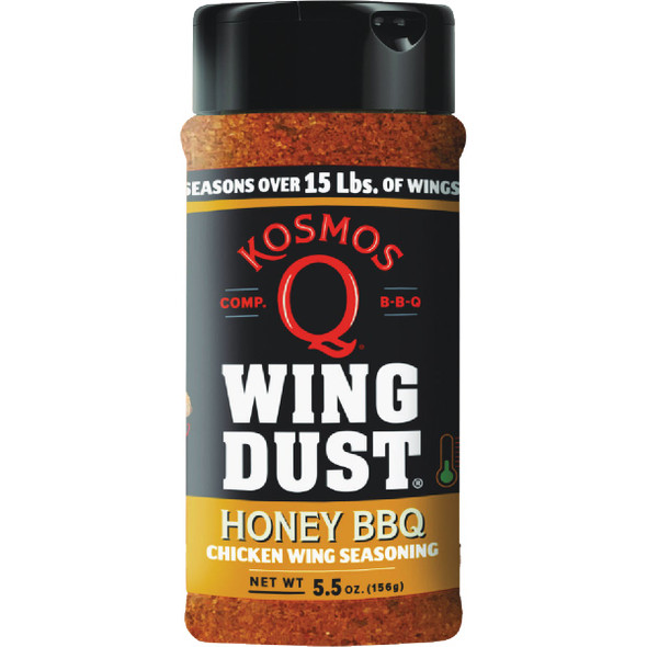 Kosmos Q 5.5 Oz. Honey BBQ Wing Dust KOS-WD-HNYBBQ-SHK